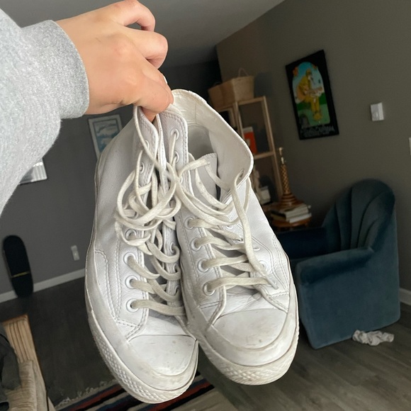 White leather converse chuck 70s - Picture 2 of 3